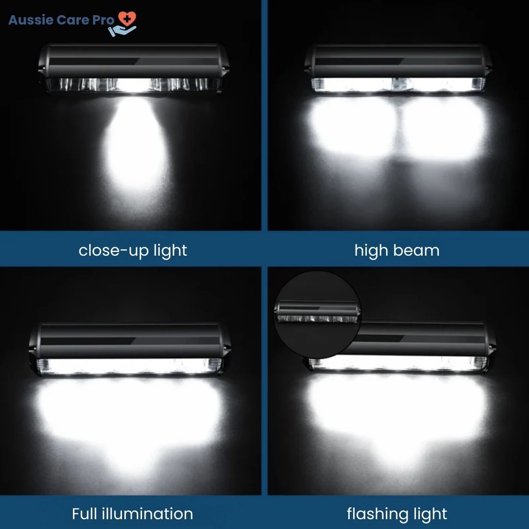 Rechargeable Ultra Bright Bike Light – 6000 Lumen Waterproof Headlight