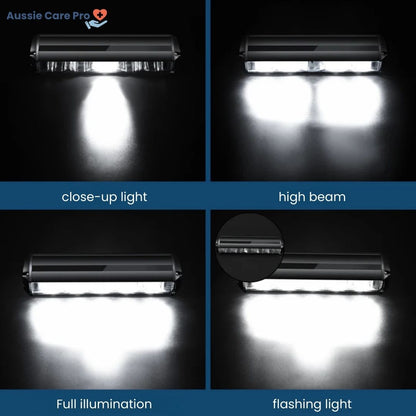 Rechargeable Ultra Bright Bike Light – 6000 Lumen Waterproof Headlight