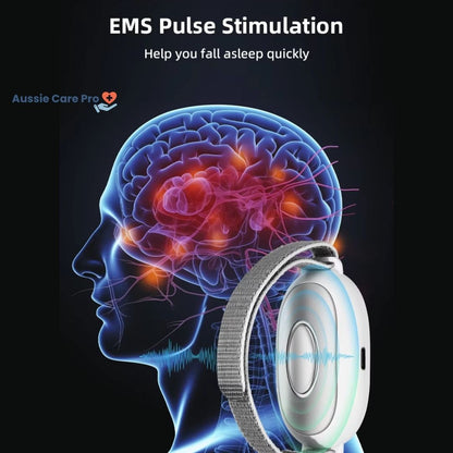 Microcurrent Sleep Aid Device – EMS Handheld Sleep Machine for Insomnia, Stress & Anxiety Relief