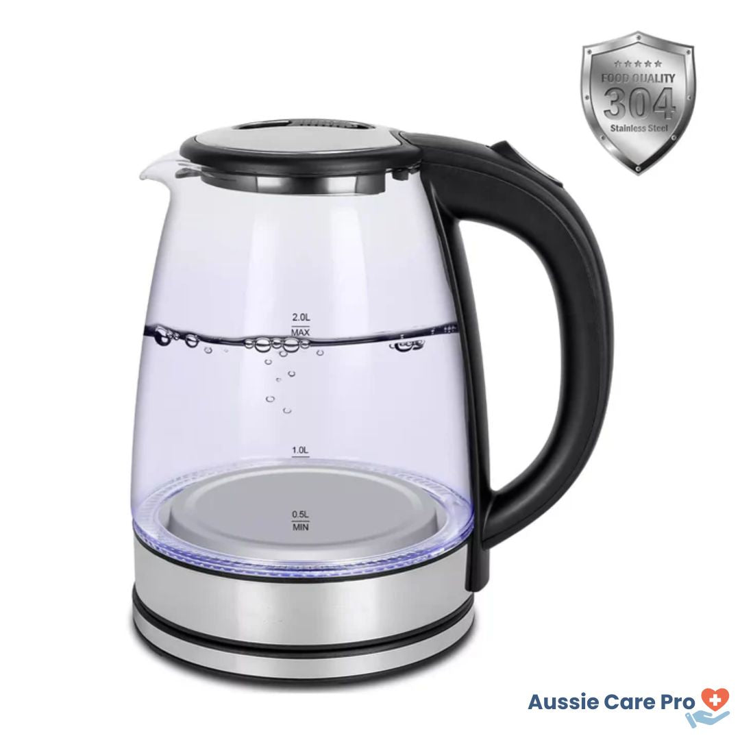 Electric Glass Kettle – Rapid Boil & Auto Shut-Off