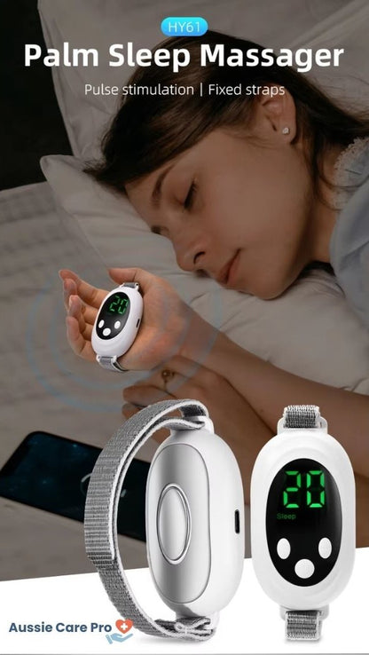 Microcurrent Sleep Aid Device – EMS Handheld Sleep Machine for Insomnia, Stress & Anxiety Relief
