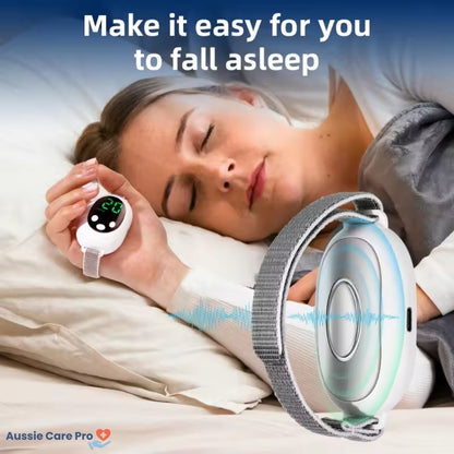 Microcurrent Sleep Aid Device – EMS Handheld Sleep Machine for Insomnia, Stress & Anxiety Relief