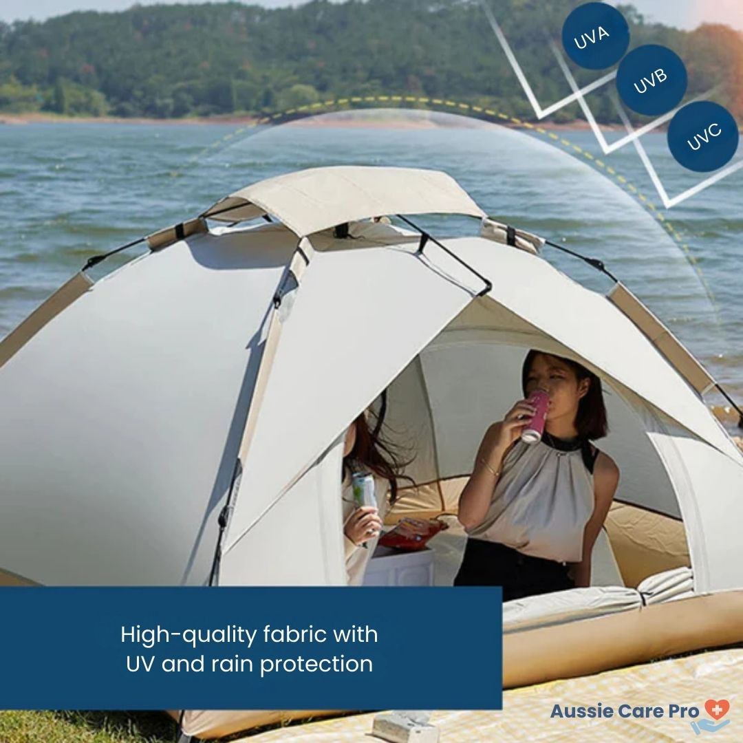 Instant Pop Up Tent – 2-4 Person Automatic Camping Tent