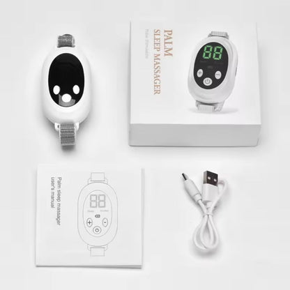 Microcurrent Sleep Aid Device – EMS Handheld Sleep Machine for Insomnia, Stress & Anxiety Relief