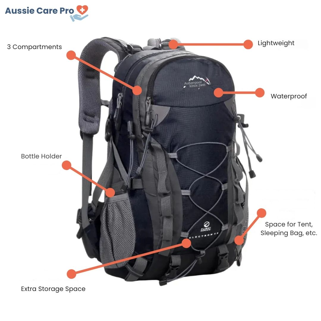 Pro Outdoor 40L Hiking & Trekking Backpack – Durable & Comfortable