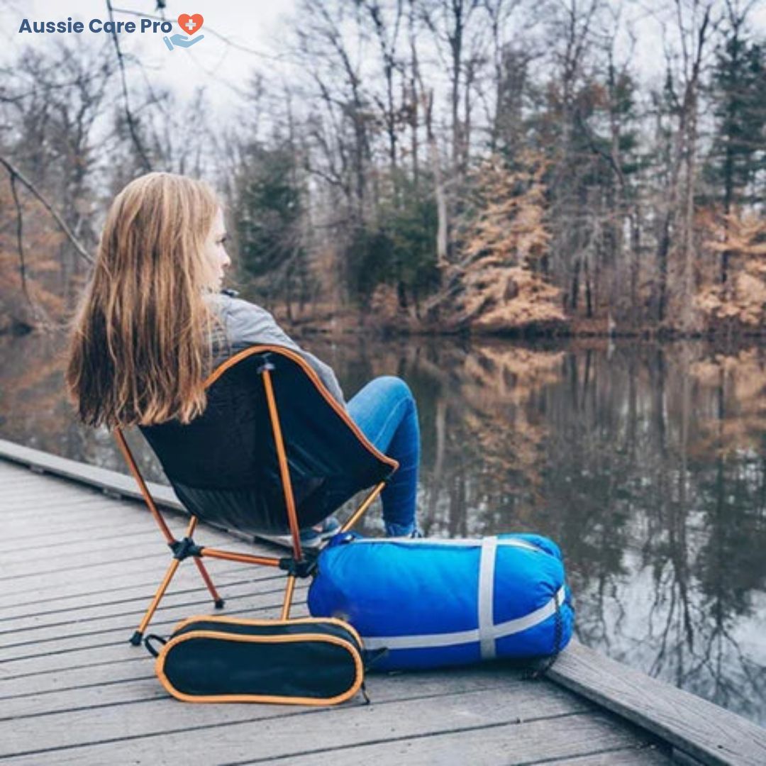 Aussie Care Pro Comfy Camping Chair – Lightweight & Durable