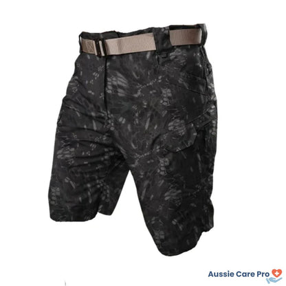 Aussie Care Pro Outdoor Cargo Shorts – Stretch Fit with 6 Pockets