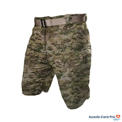 Aussie Care Pro Outdoor Cargo Shorts – Stretch Fit with 6 Pockets