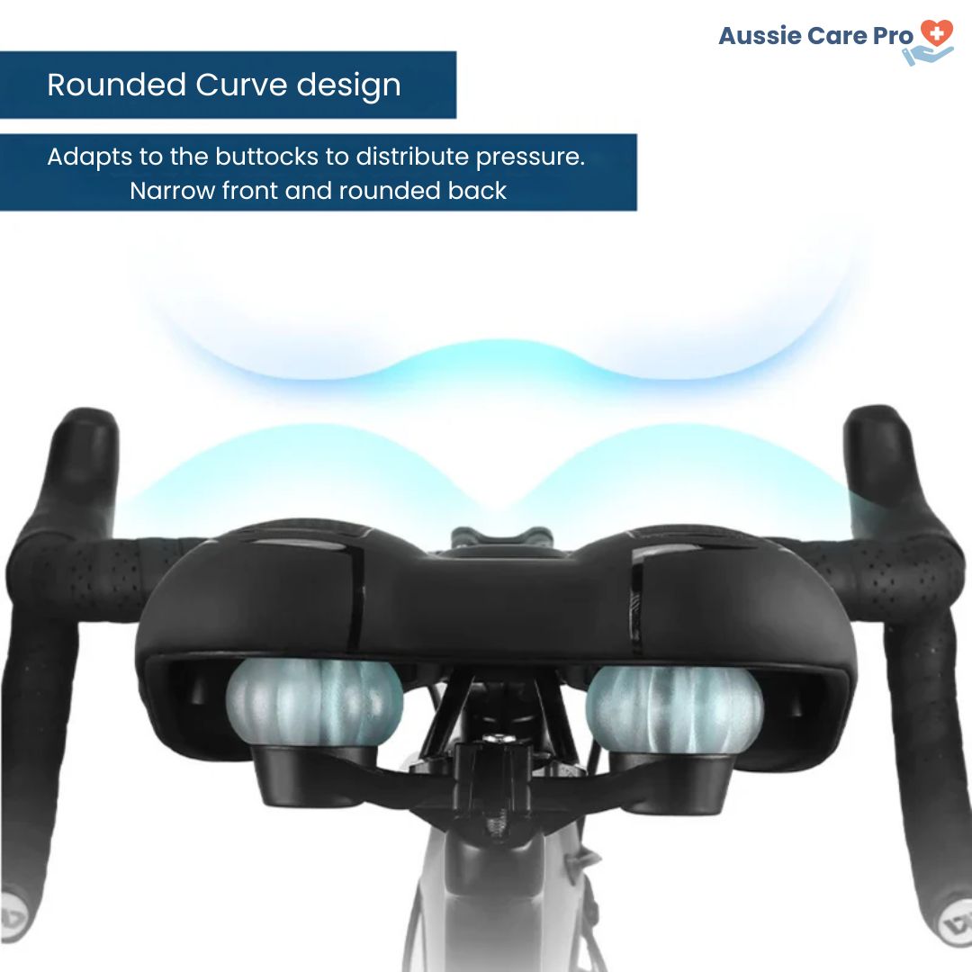 Aussie Care Pro Comfy Bike Saddle – Gel Seat for All Bikes