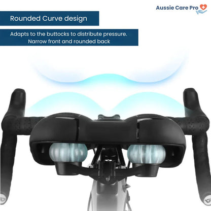 Aussie Care Pro Comfy Bike Saddle – Gel Seat for All Bikes