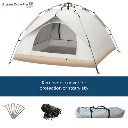 Instant Pop Up Tent – 2-4 Person Automatic Camping Tent