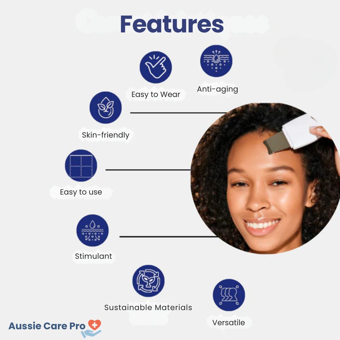 Ultrasonic Skin Scrubber – Deep Clean & Exfoliation