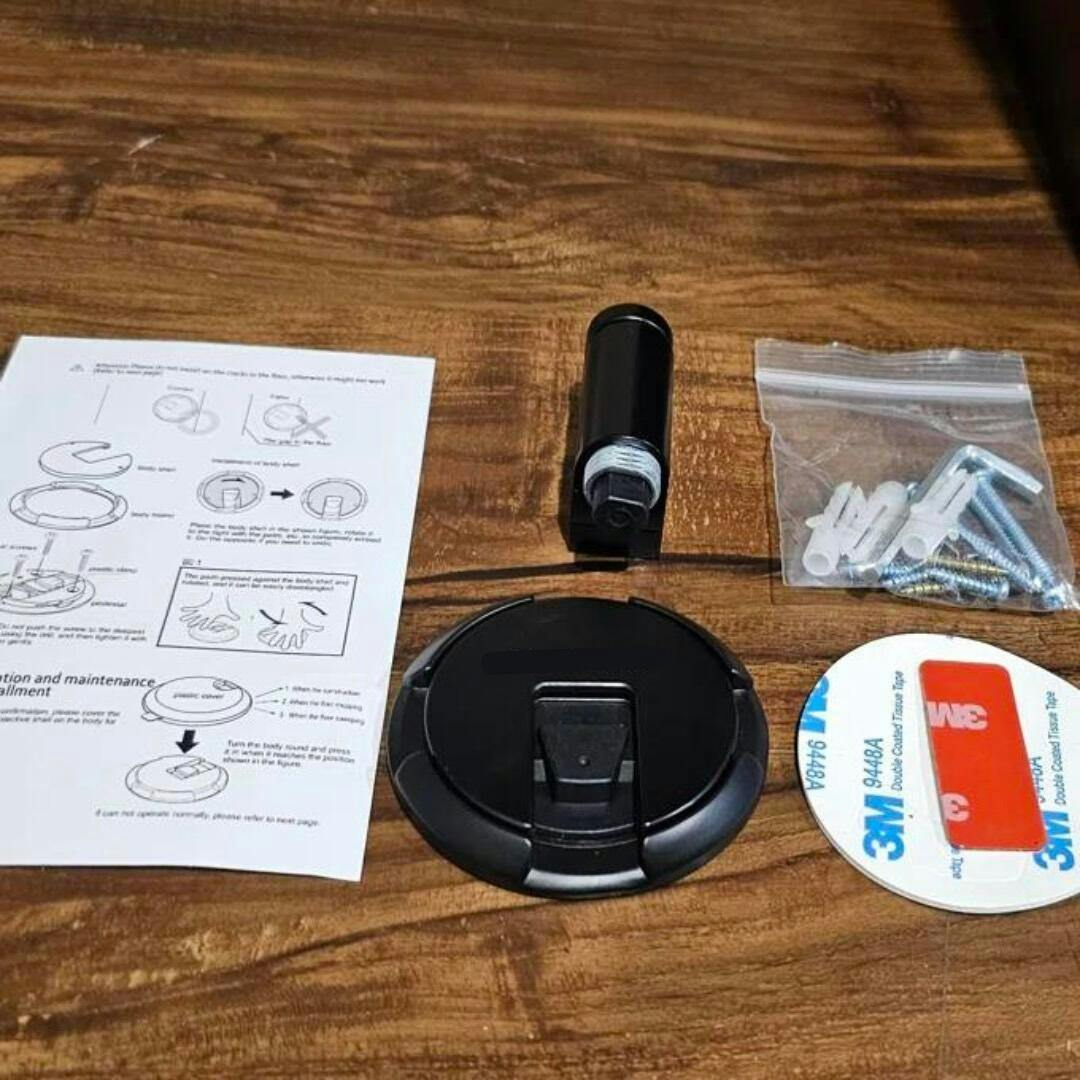 HoldMate Magnetic Door Stopper – No-Drill Installation, Strong Hold & Sleek Design