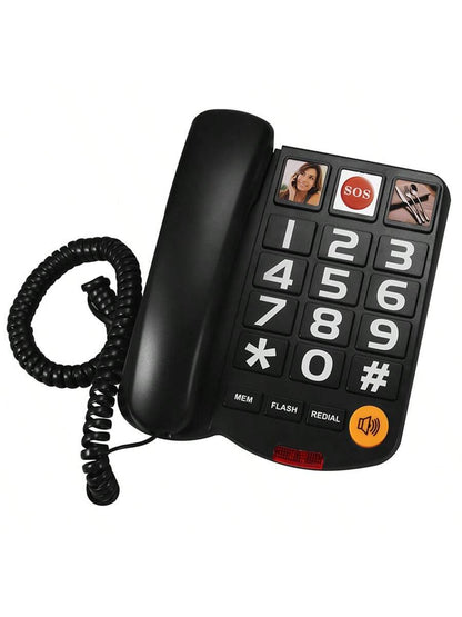 Wired Home Telephone for Seniors – Stylish, Simple & Durable