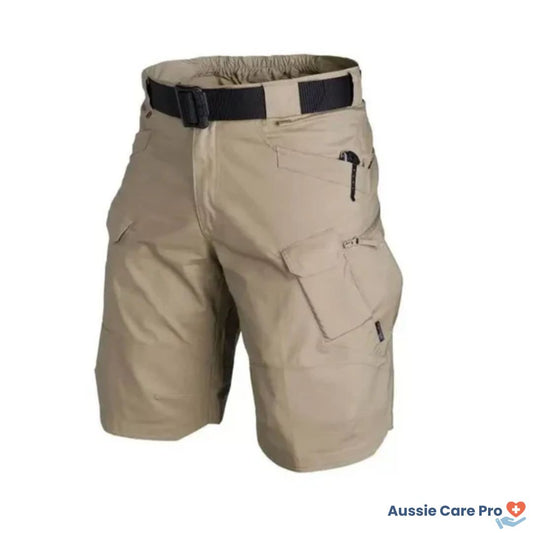 Aussie Care Pro Outdoor Cargo Shorts – Stretch Fit with 6 Pockets