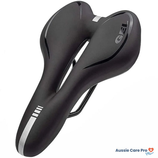 SpeedGel Comfort Bike Saddle – Gel Seat with Reflector