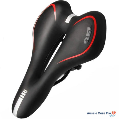 SpeedGel Comfort Bike Saddle – Gel Seat with Reflector