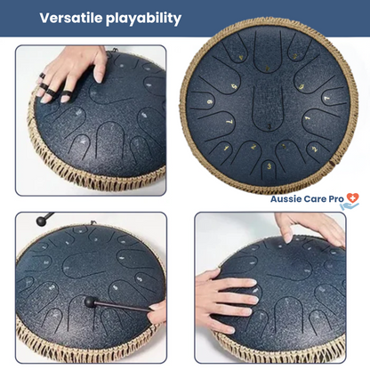 ZenTone Steel Tongue Drum – Relaxation & Creativity in Perfect Harmony