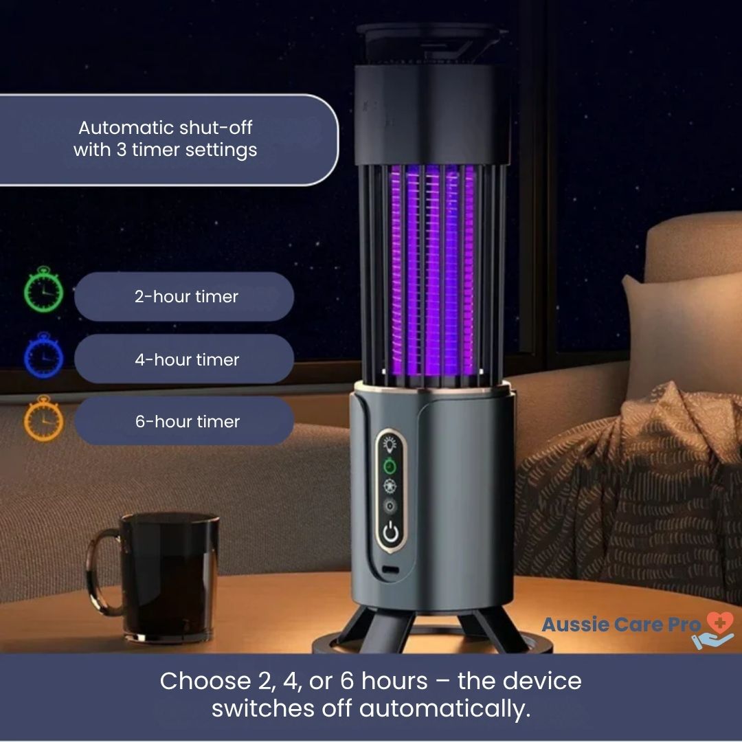 Aussie Care Pro – Multifunction Mosquito Trap | 360° Insect Protection for Indoors & Outdoors