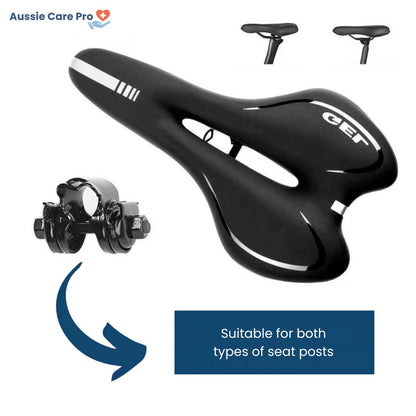 SpeedGel Comfort Bike Saddle – Gel Seat with Reflector