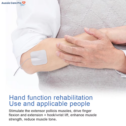 TENS EMS Electric Pulse Massager – 12 Modes, Muscle Stimulator for Pain Relief