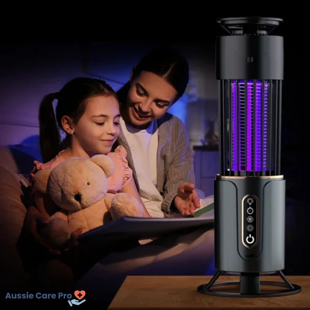 Aussie Care Pro – Multifunction Mosquito Trap | 360° Insect Protection for Indoors & Outdoors