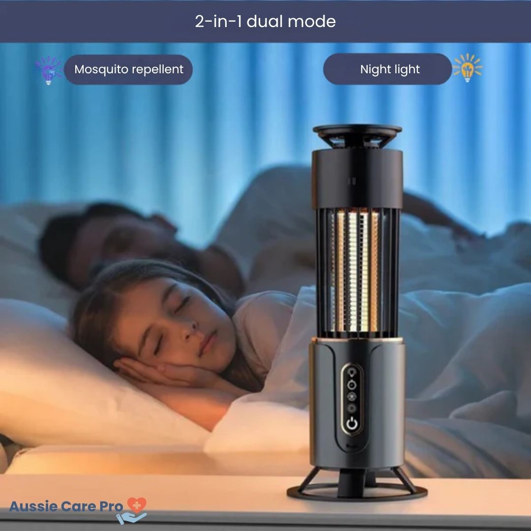 Aussie Care Pro – Multifunction Mosquito Trap | 360° Insect Protection for Indoors & Outdoors
