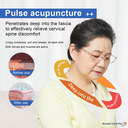 TENS EMS Electric Pulse Massager – 12 Modes, Muscle Stimulator for Pain Relief