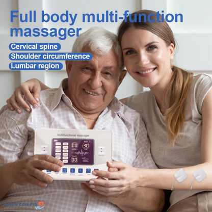 TENS EMS Electric Pulse Massager – 12 Modes, Muscle Stimulator for Pain Relief