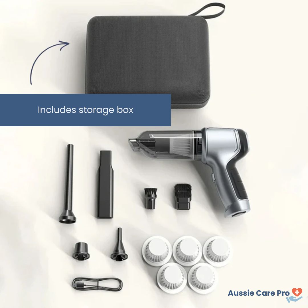 Mini Cordless Handheld Vacuum – Portable & Rechargeable