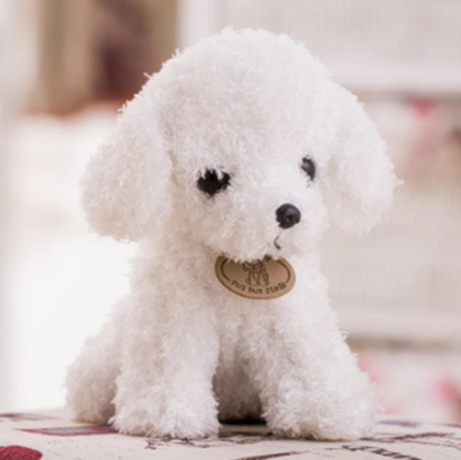 Plush Teddy Dog – Soft & Cuddly Companion for Kids & Dog Lovers