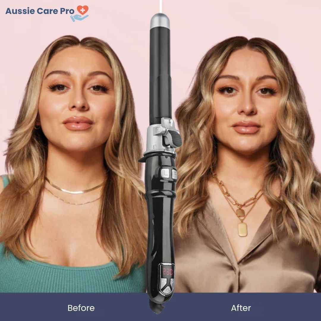 Automatic Rotating Ceramic Hair Curler – Effortless Styling with Heat Protection