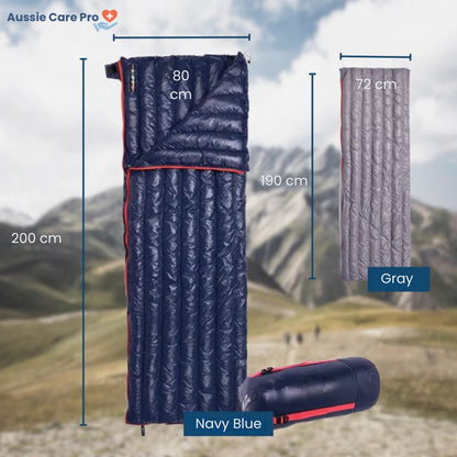 ThermoComfort Down Sleeping Bag – Warm & Lightweight