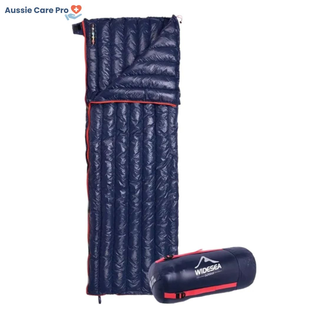 ThermoComfort Down Sleeping Bag – Warm & Lightweight