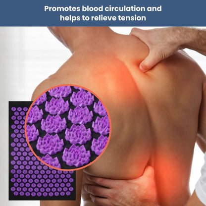 AcupressureFit Massage Mat – Full-Body Relaxation & Pain Relief