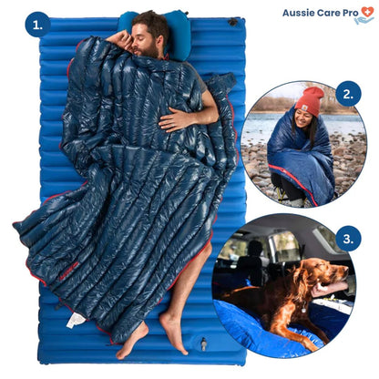ThermoComfort Down Sleeping Bag – Warm & Lightweight