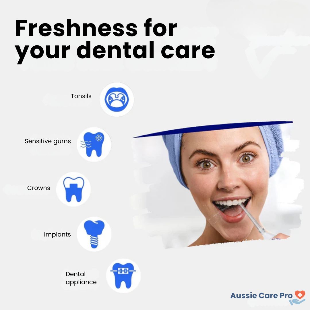 Cordless Dental Water Flosser – Portable Oral Irrigator
