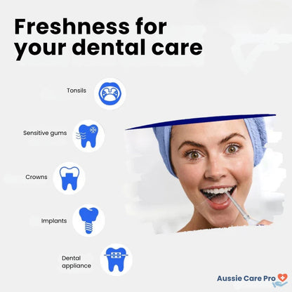 Cordless Dental Water Flosser – Portable Oral Irrigator