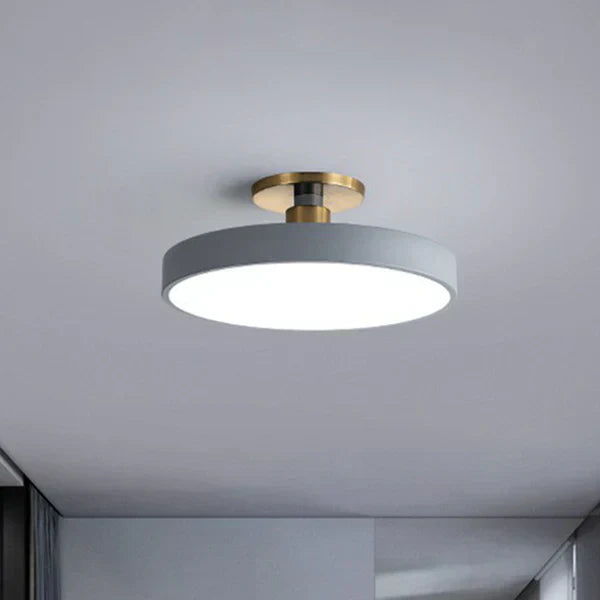Nordic Glow LED Ceiling Light – Modern Scandinavian Round Design