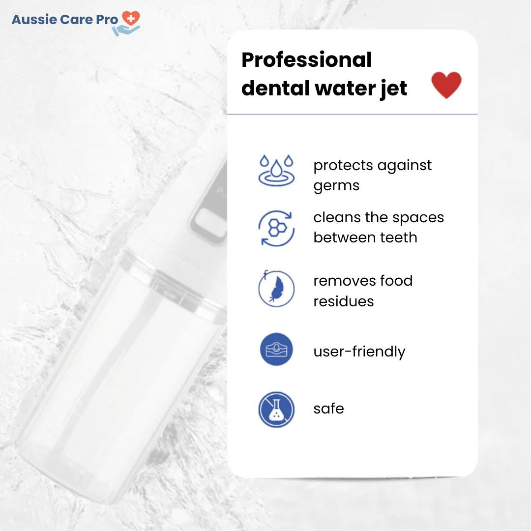 Cordless Dental Water Flosser – Portable Oral Irrigator