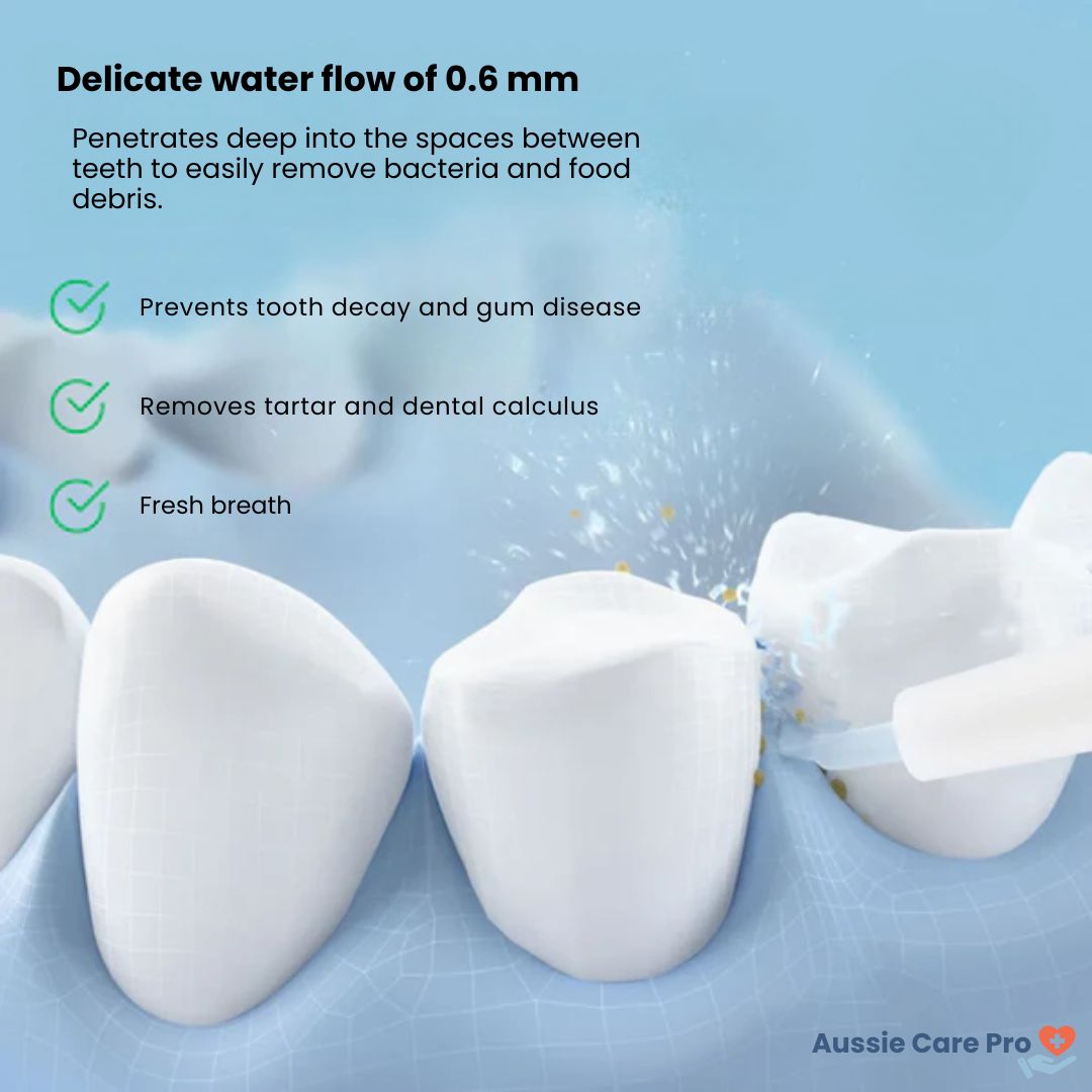 Cordless Dental Water Flosser – Portable Oral Irrigator