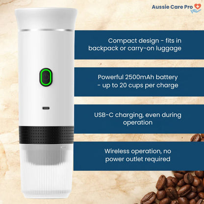 CoffeeGo Portable Espresso Maker – Fresh Coffee Anywhere