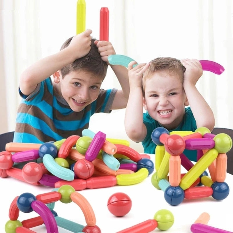 MagnaMaster – Magnetic Building Blocks for Kids | Creative STEM Construction Toy