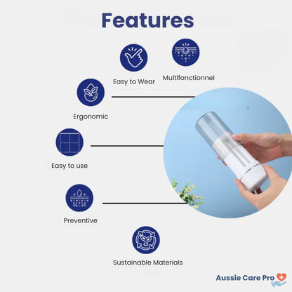 Cordless Dental Water Flosser – Portable Oral Irrigator
