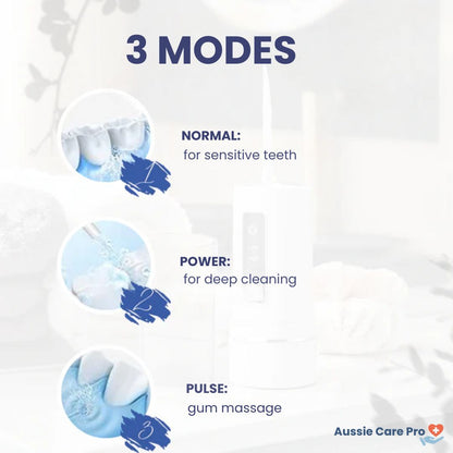 Cordless Dental Water Flosser – Portable Oral Irrigator