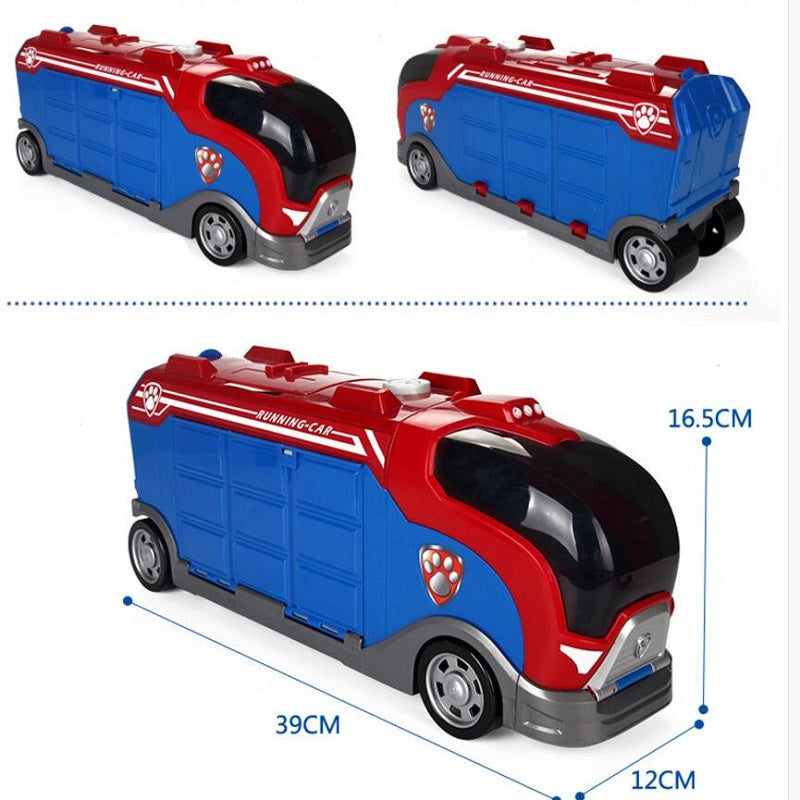 Paw Patrol Fun Toy Playset – Complete Rescue Team Action Figures with Vehicle