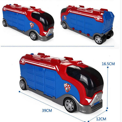 Paw Patrol Fun Toy Playset – Complete Rescue Team Action Figures with Vehicle