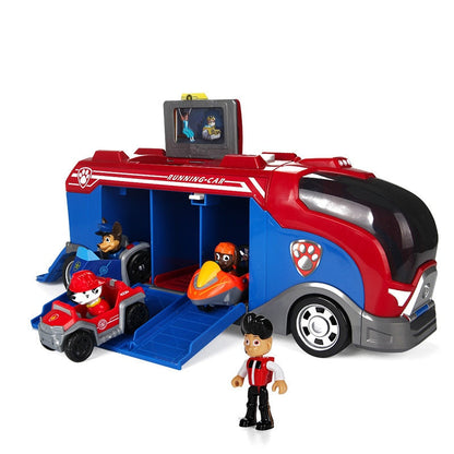 Paw Patrol Fun Toy Playset – Complete Rescue Team Action Figures with Vehicle