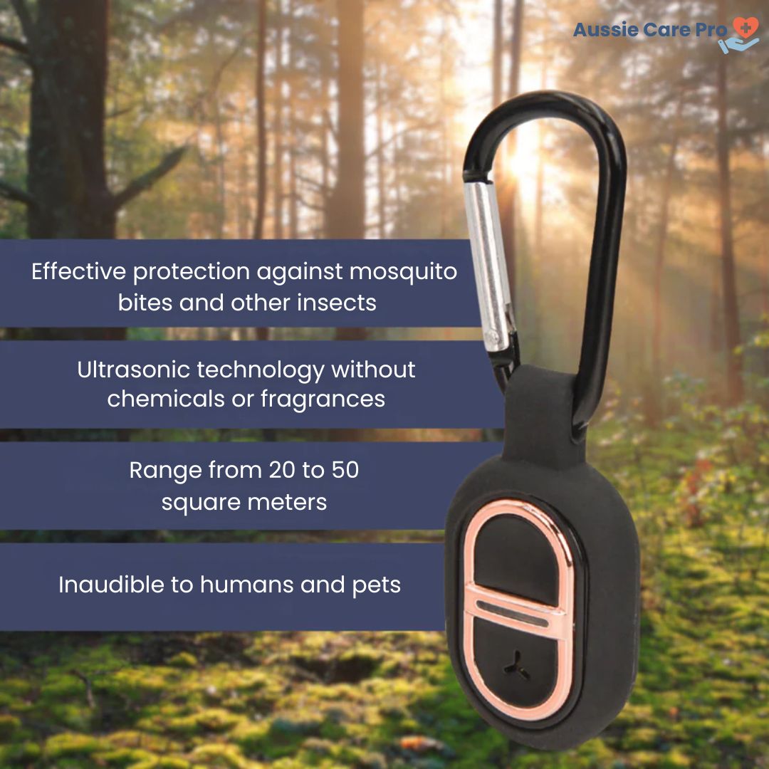 InsectClip Mosquito Repellent Pendant – Safe & Rechargeable