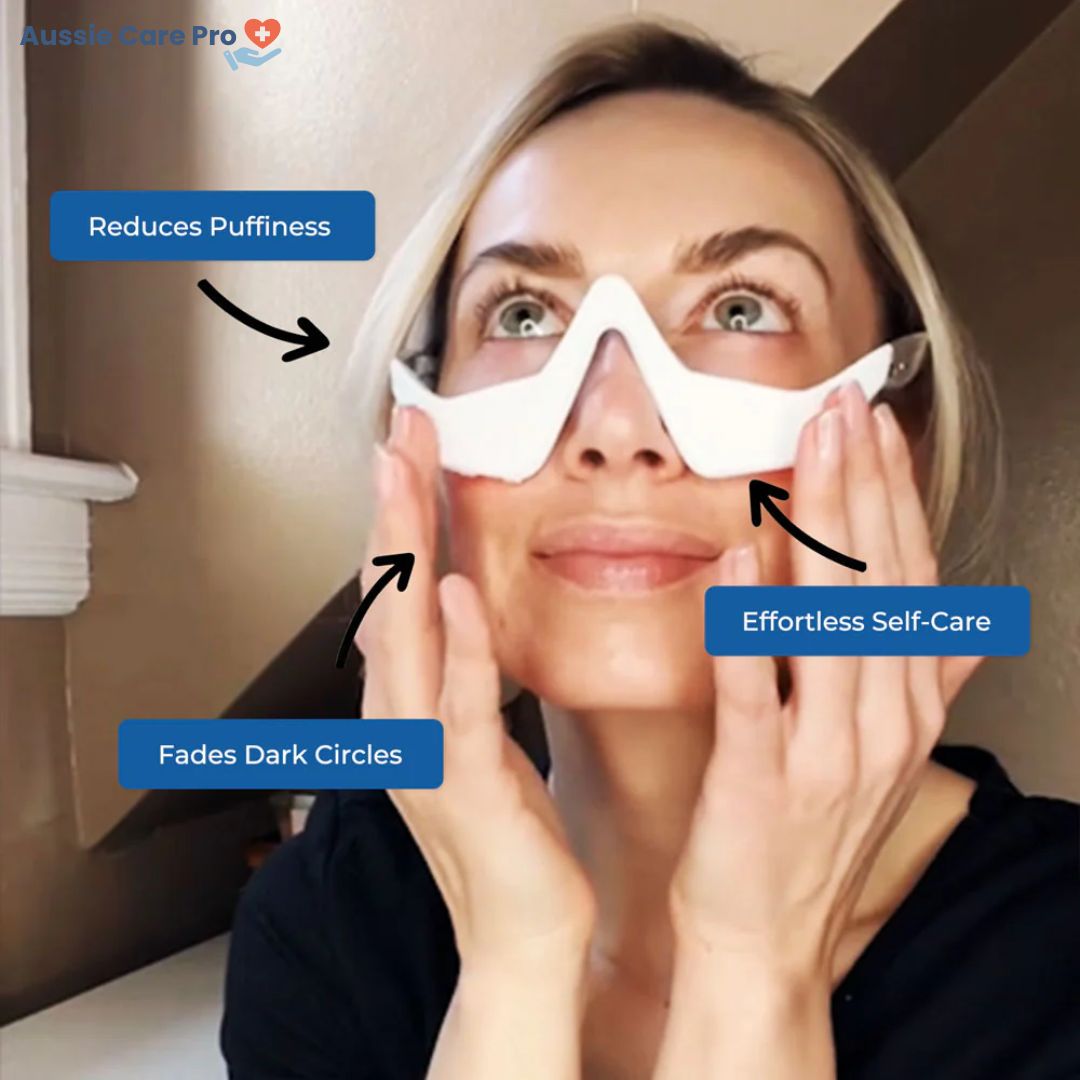 Under-Eye Red Light Mask – Reduce Puffiness & Dark Circles